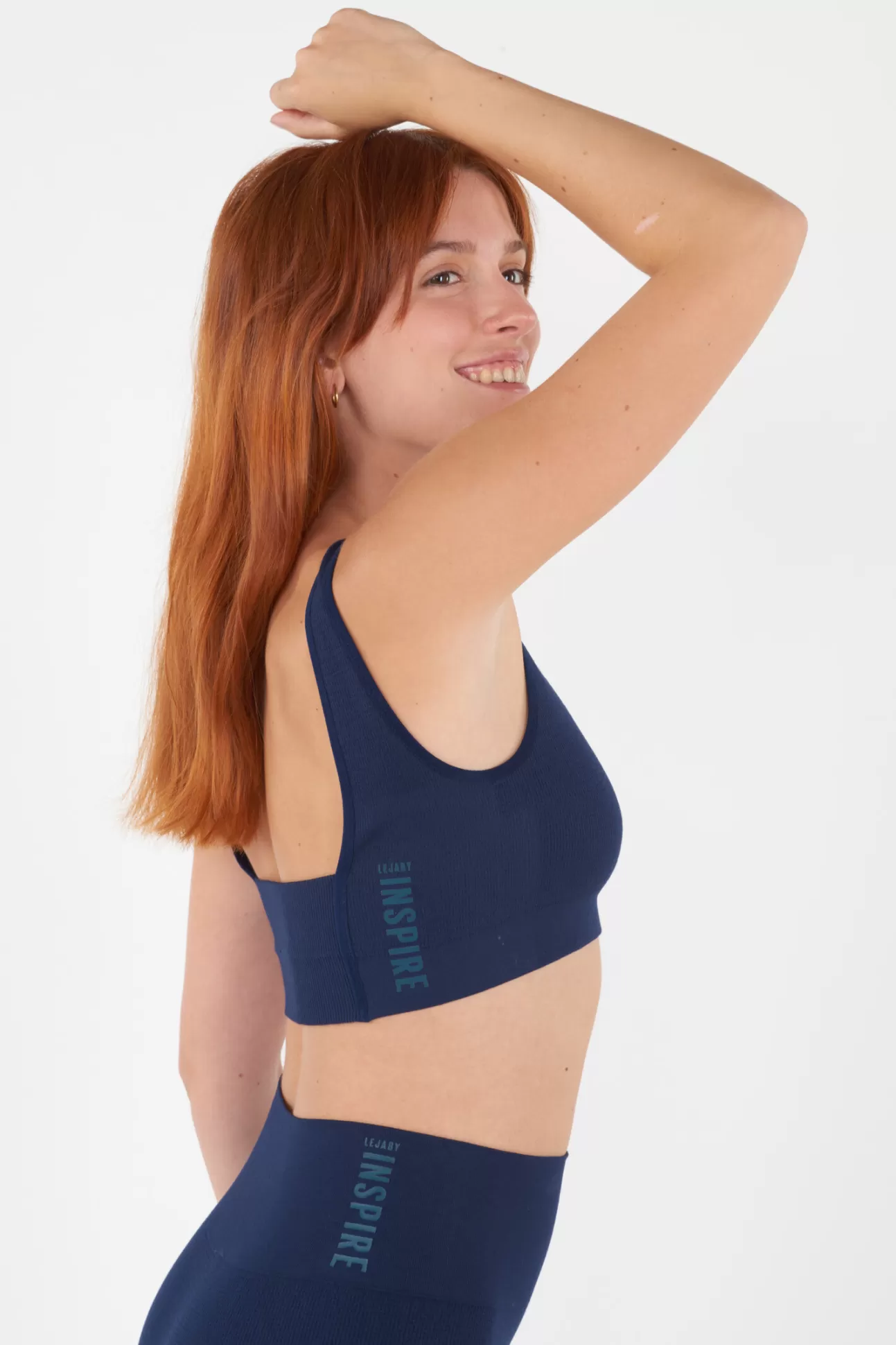 Maison Lejaby Brassières*Brassière Sans Armature Décolleté V Bleu Fonc Issue De Fibres V G Tales Outremer