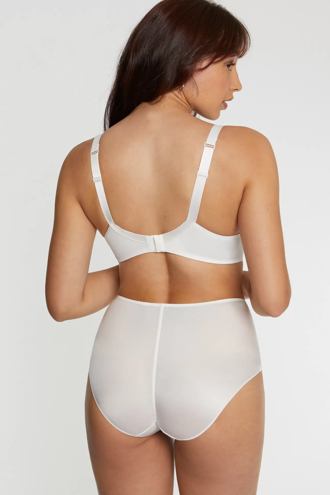 Maison Lejaby Flora*Soutien-Gorge Brod Avec Armatures Grande Taille Blanc Lys